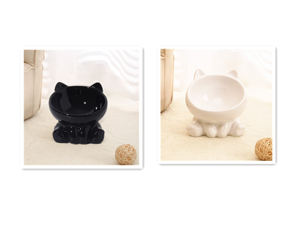 Ceramic Pet Bowl – Elevated Comfort for Cats & Dogs