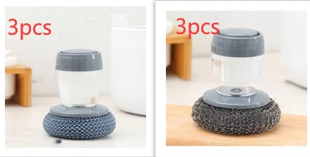 The Push-and-Clean Brush