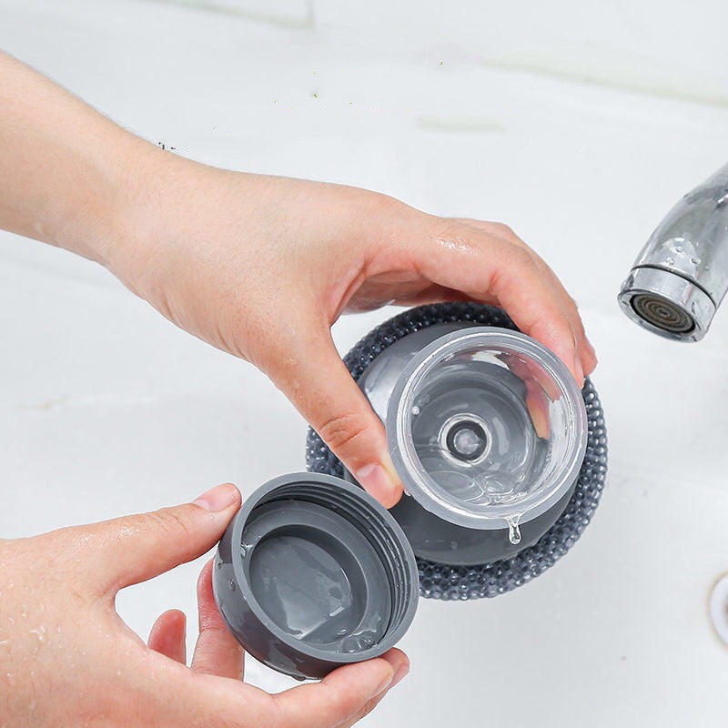 The Push-and-Clean Brush