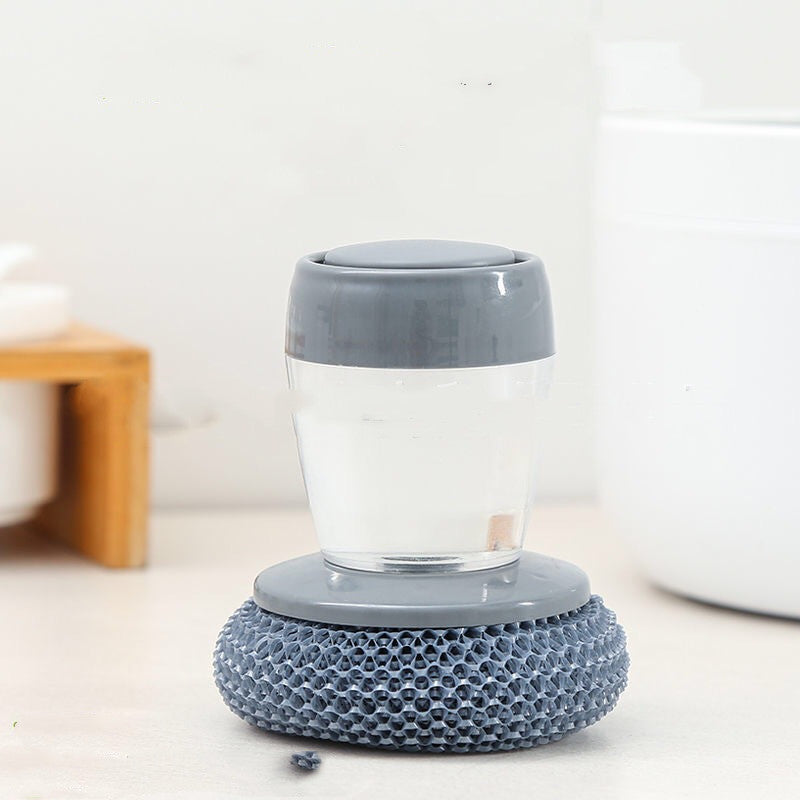 The Push-and-Clean Brush