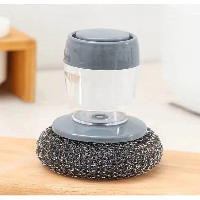 The Push-and-Clean Brush