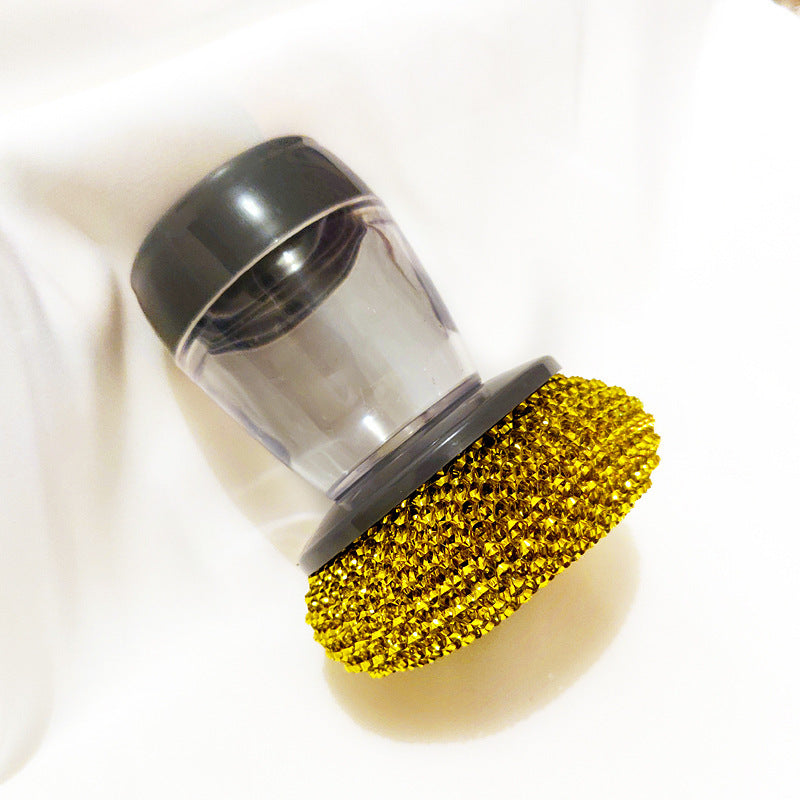 The Push-and-Clean Brush