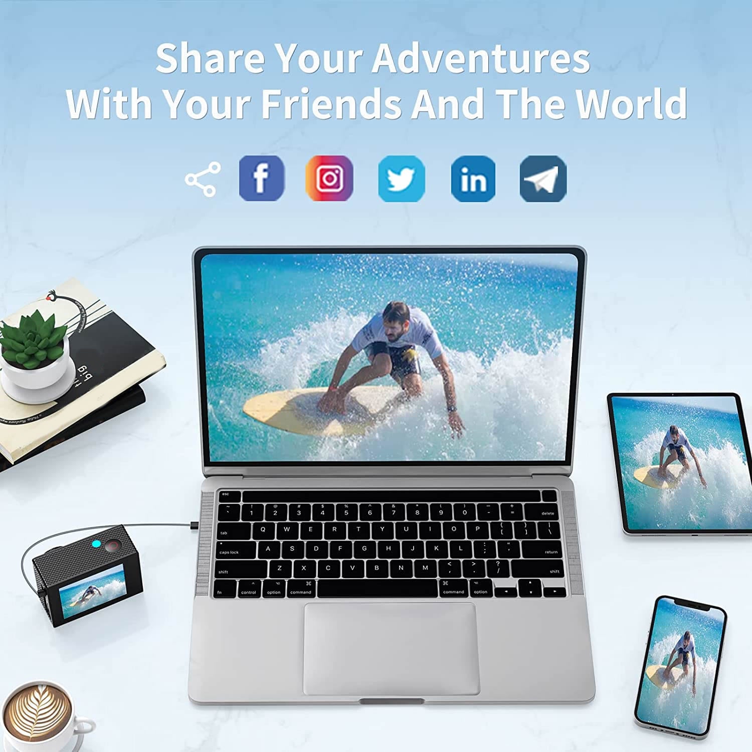 4K Waterproof Action Apex Camera