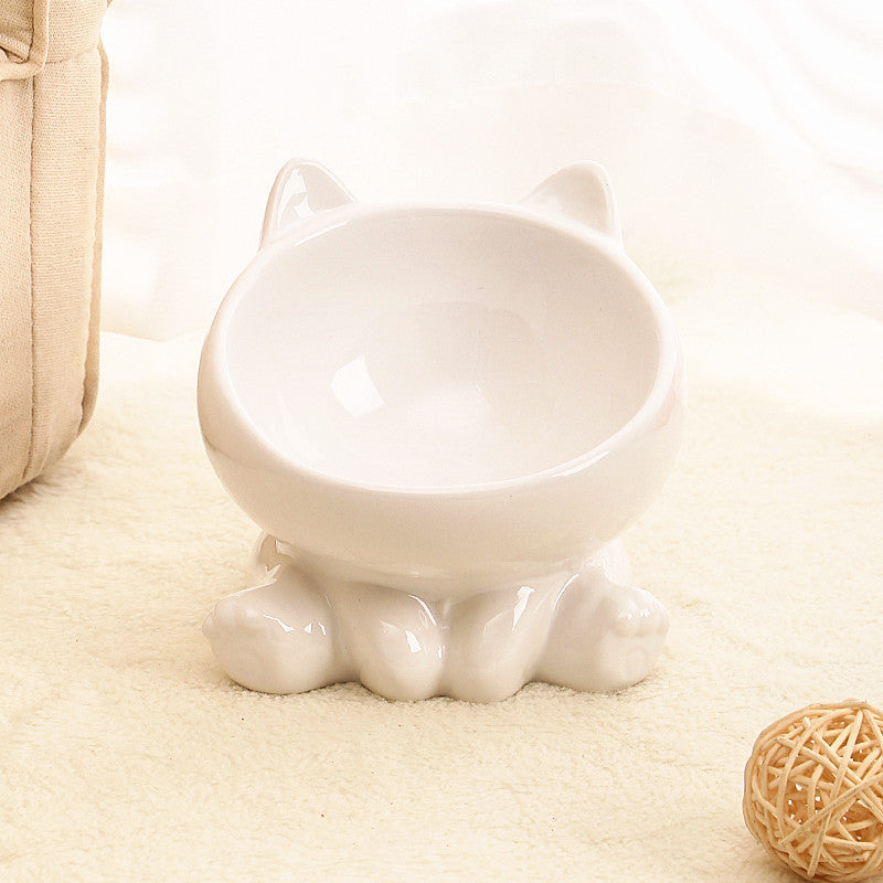 Ceramic Pet Bowl – Elevated Comfort for Cats & Dogs