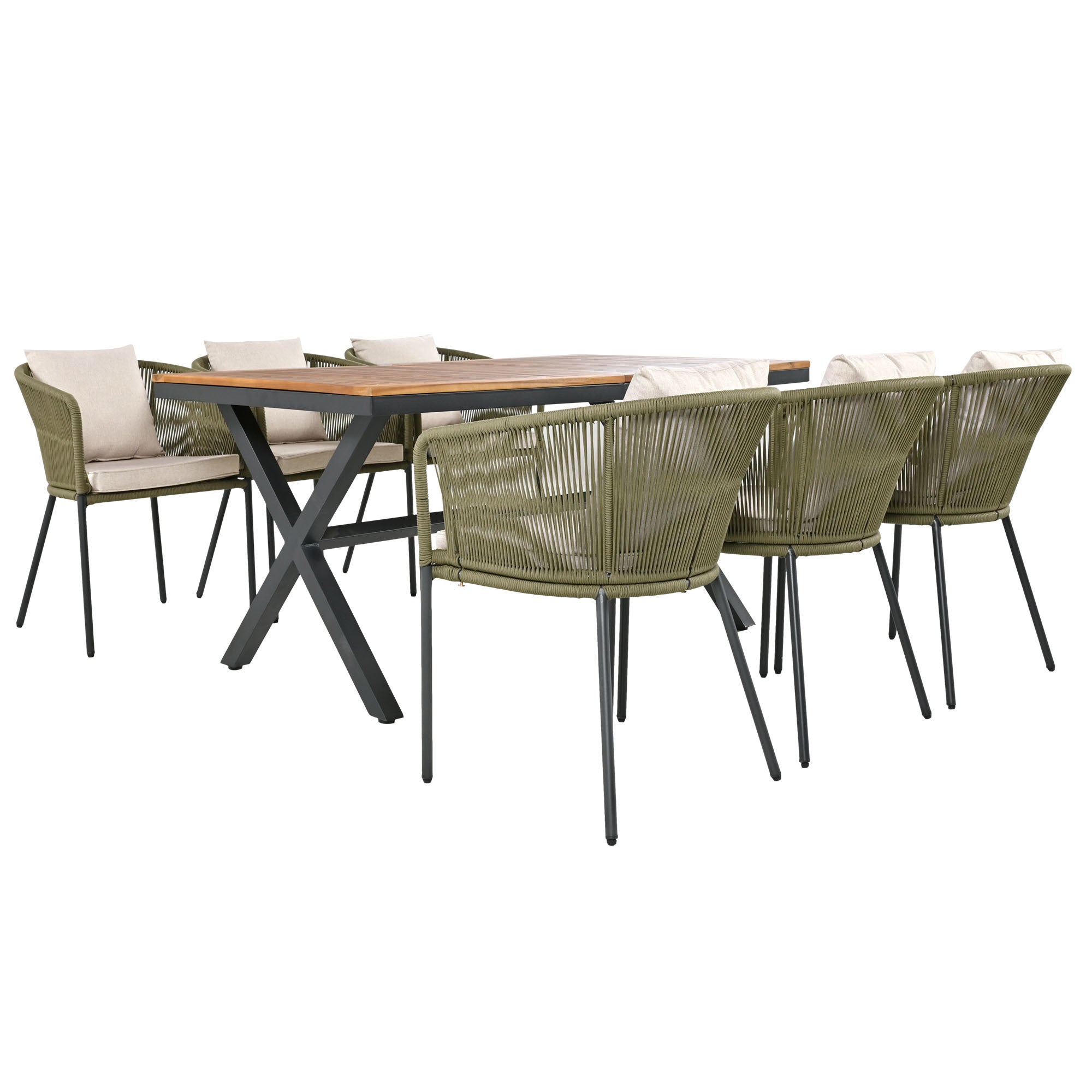 7-Piece Outdoor All-Weather Dining Set Furniture Set