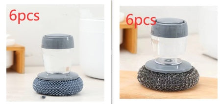 The Push-and-Clean Brush