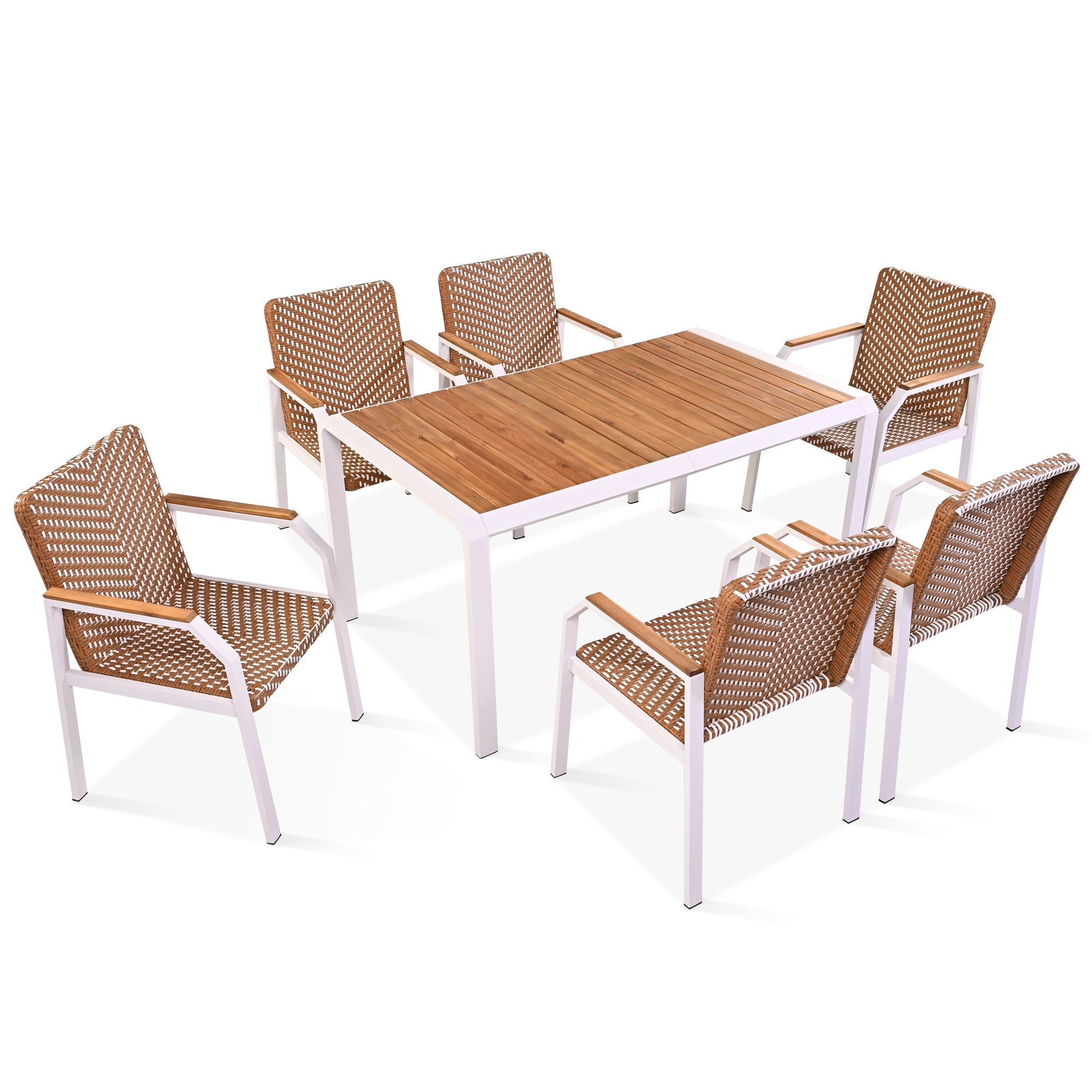 7-Piece Patio Dining Table Set