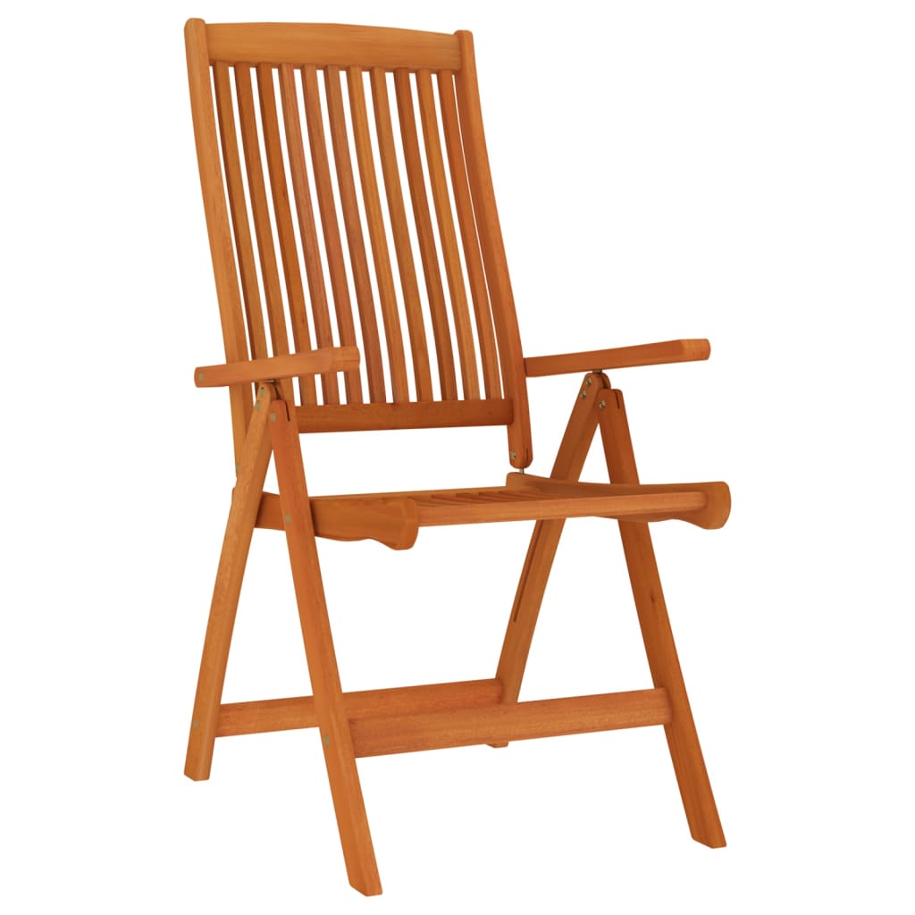 vidaXL 7 Piece Patio Dining Set Solid Wood Eucalyptus-3