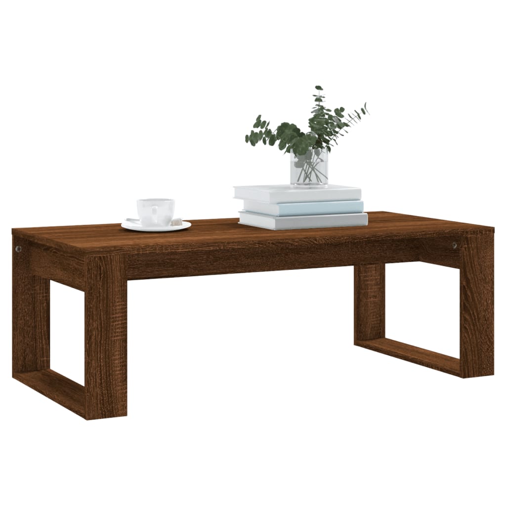 vidaXL Coffee Table Accent Couch Side Table for Living Room Engineered Wood-1