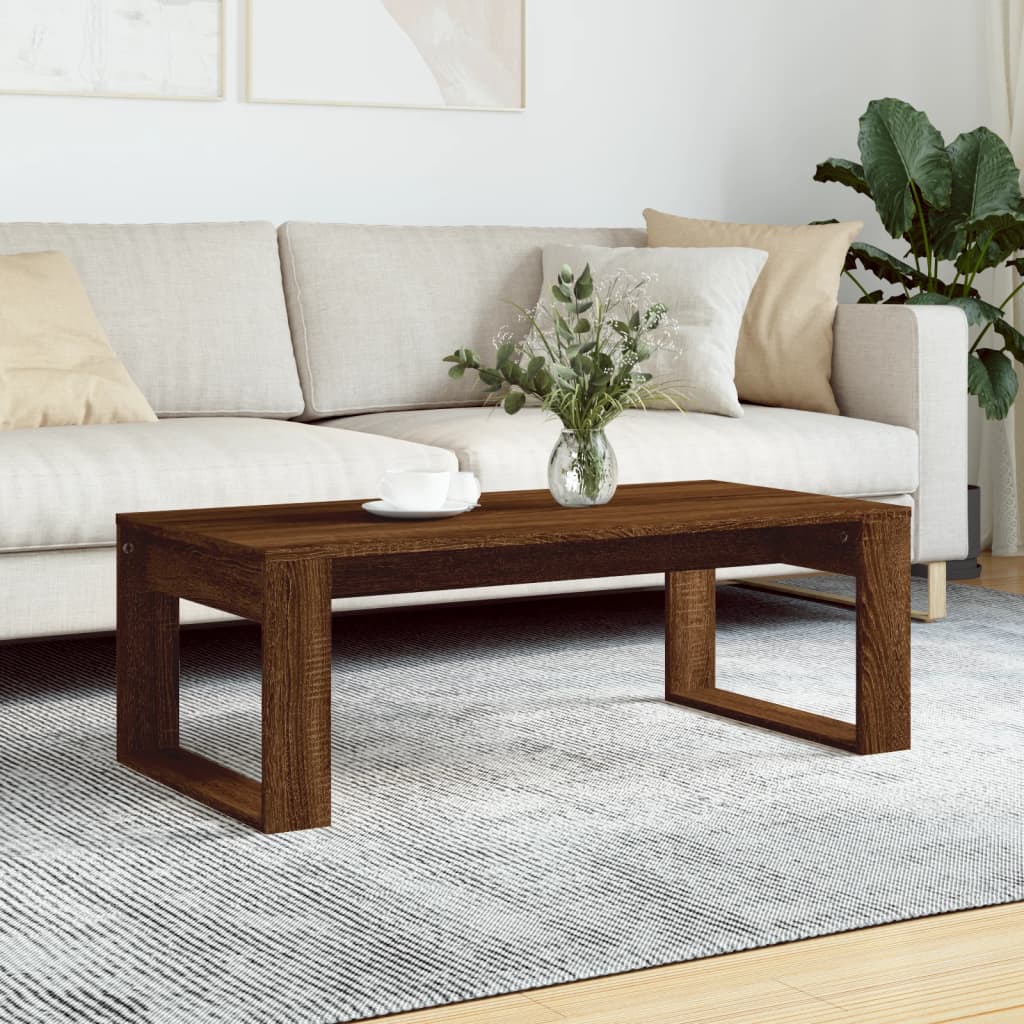 vidaXL Coffee Table Accent Couch Side Table for Living Room Engineered Wood-5