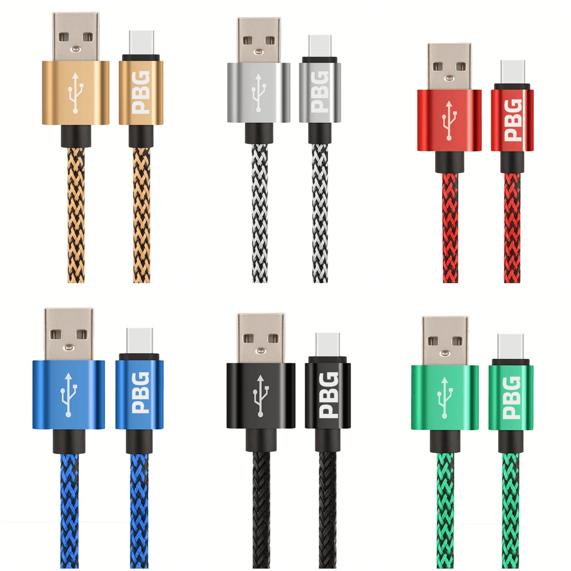 PBG 2 Pack 10FT XL Charger Cable