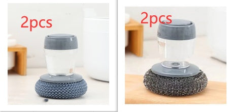 The Push-and-Clean Brush