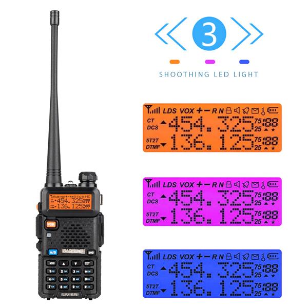 BAOFENG 1.5" LCD Dual Band Walkie Talkie