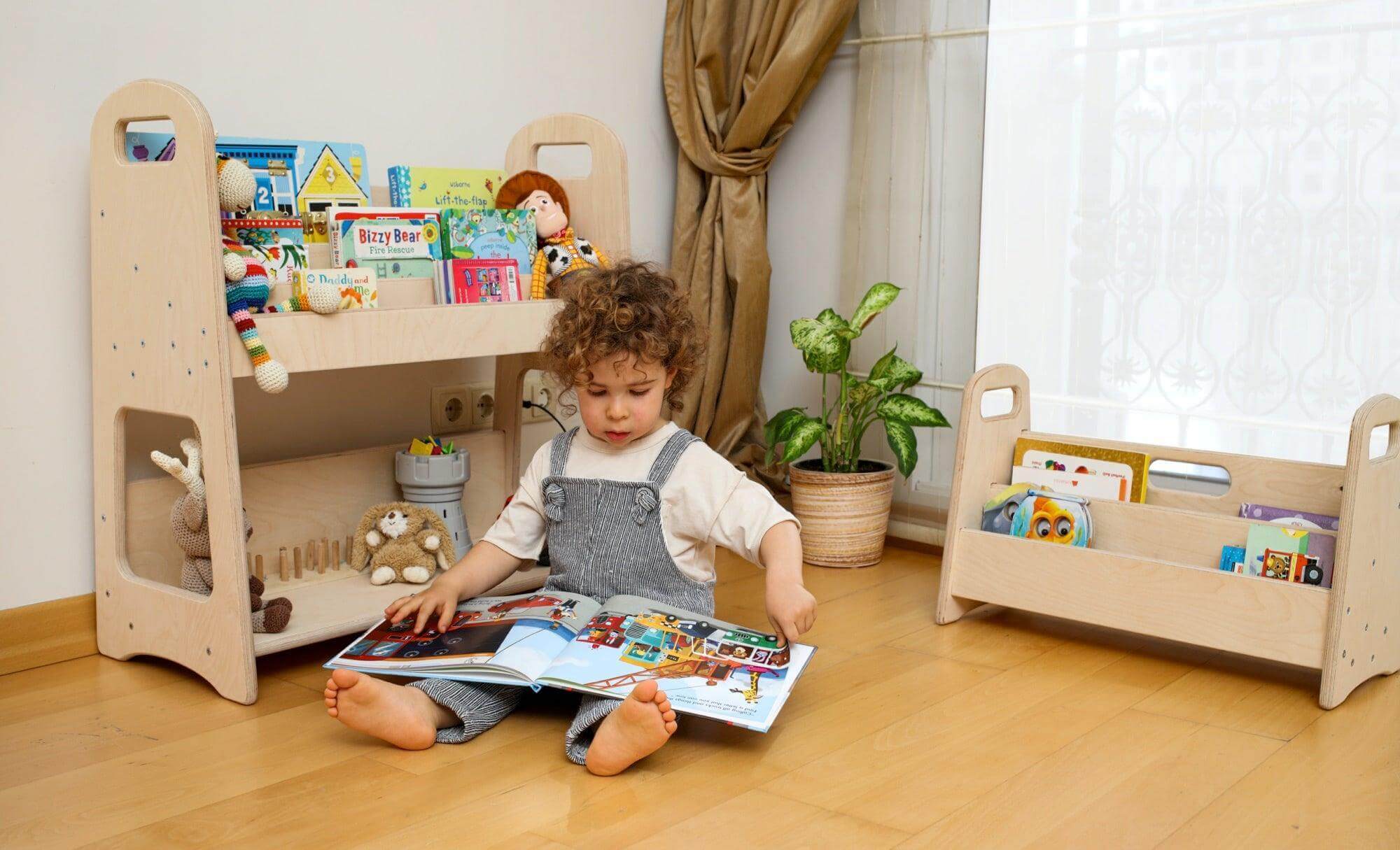 Wooden Bookshelf / Large Size-2