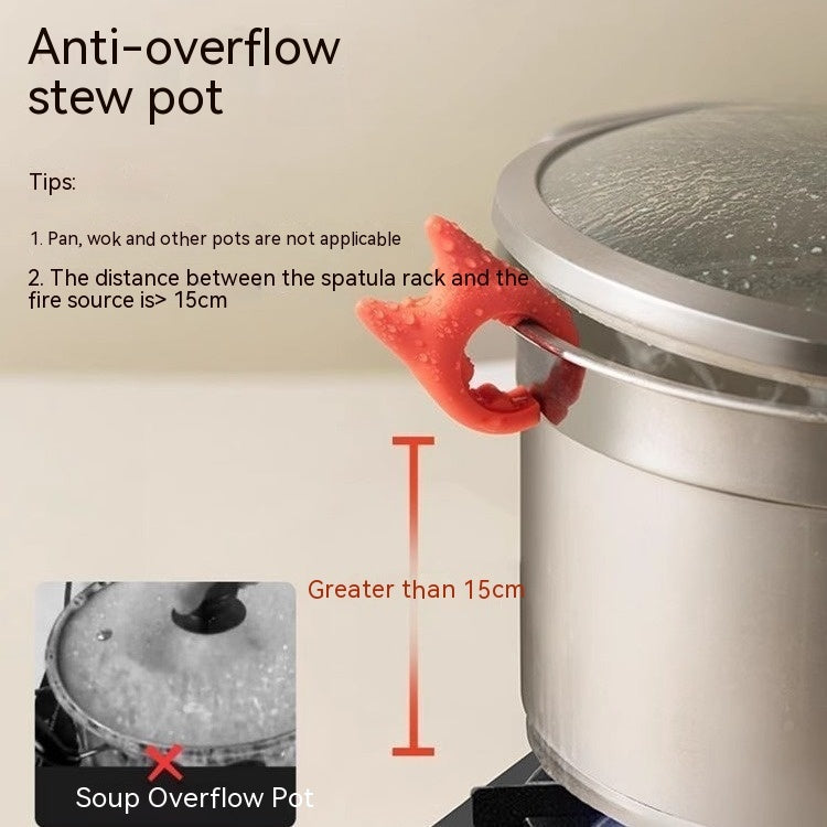 Silicone Pot Clip & Spoon Rest