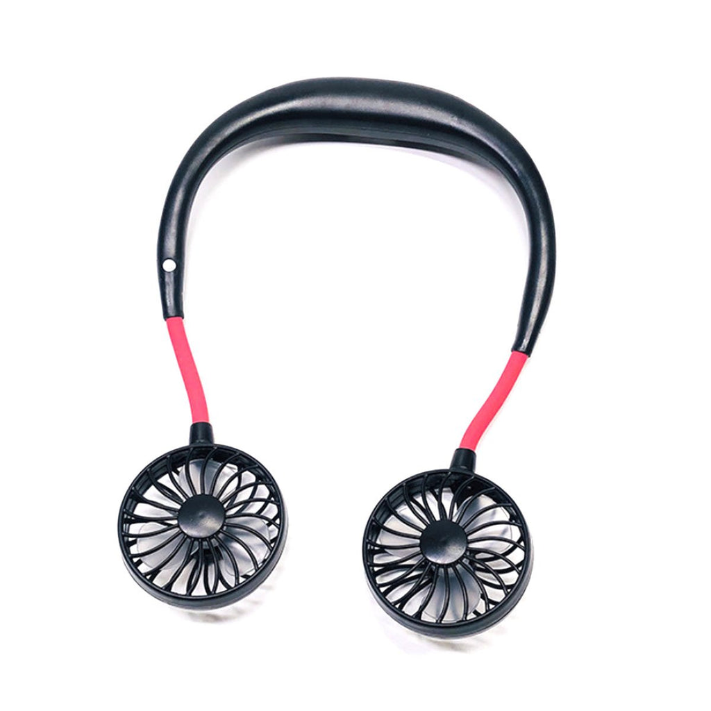 Double Cool Cordless Mini Collar Fan