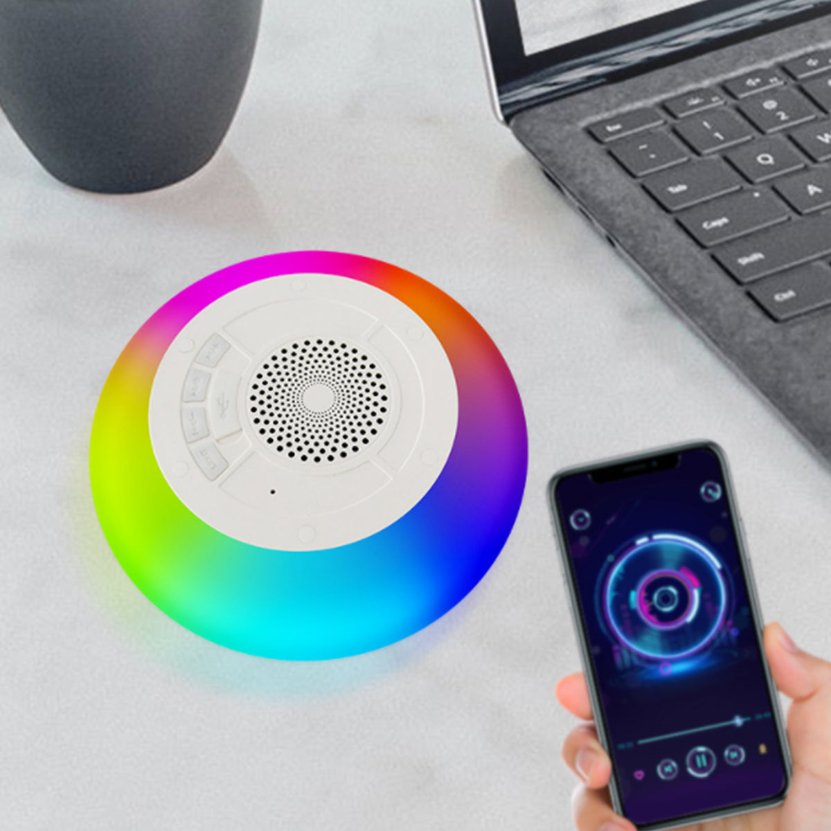 Floatilla Bluetooth LED Waterproof Speaker