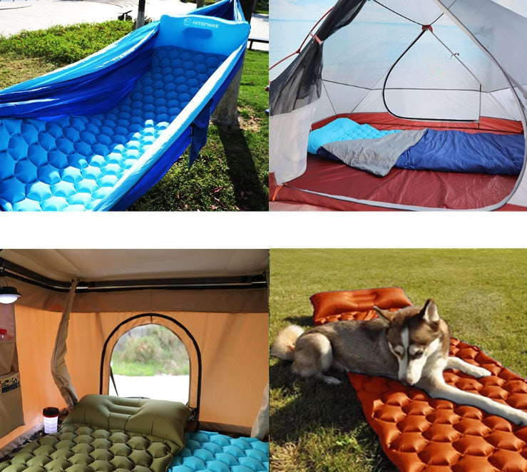 Inflatable Honeycomb Camping Mattress