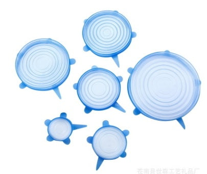 Stretch & Seal Food Covers 6 Piece Lids