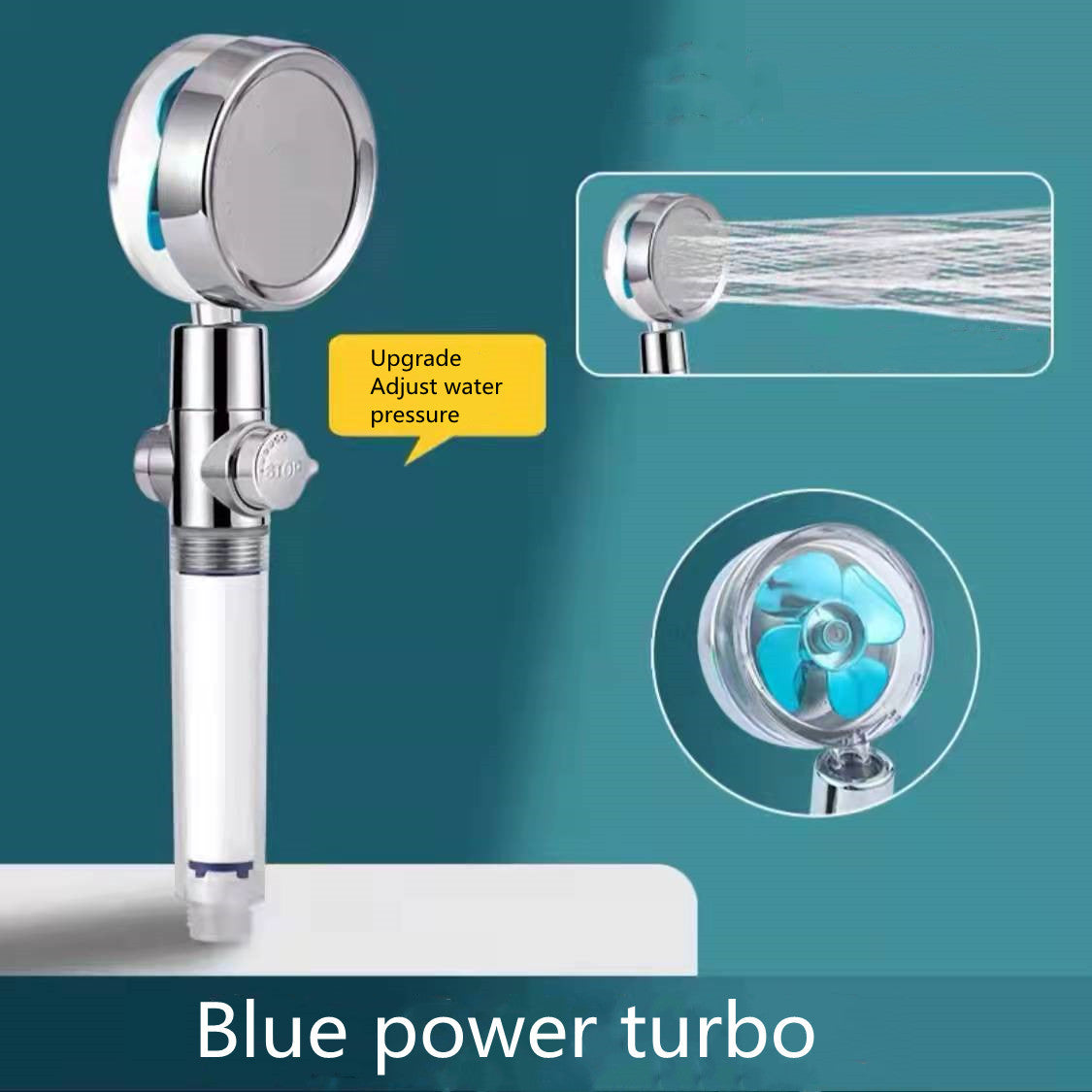 High-Pressure Vortex Shower Head