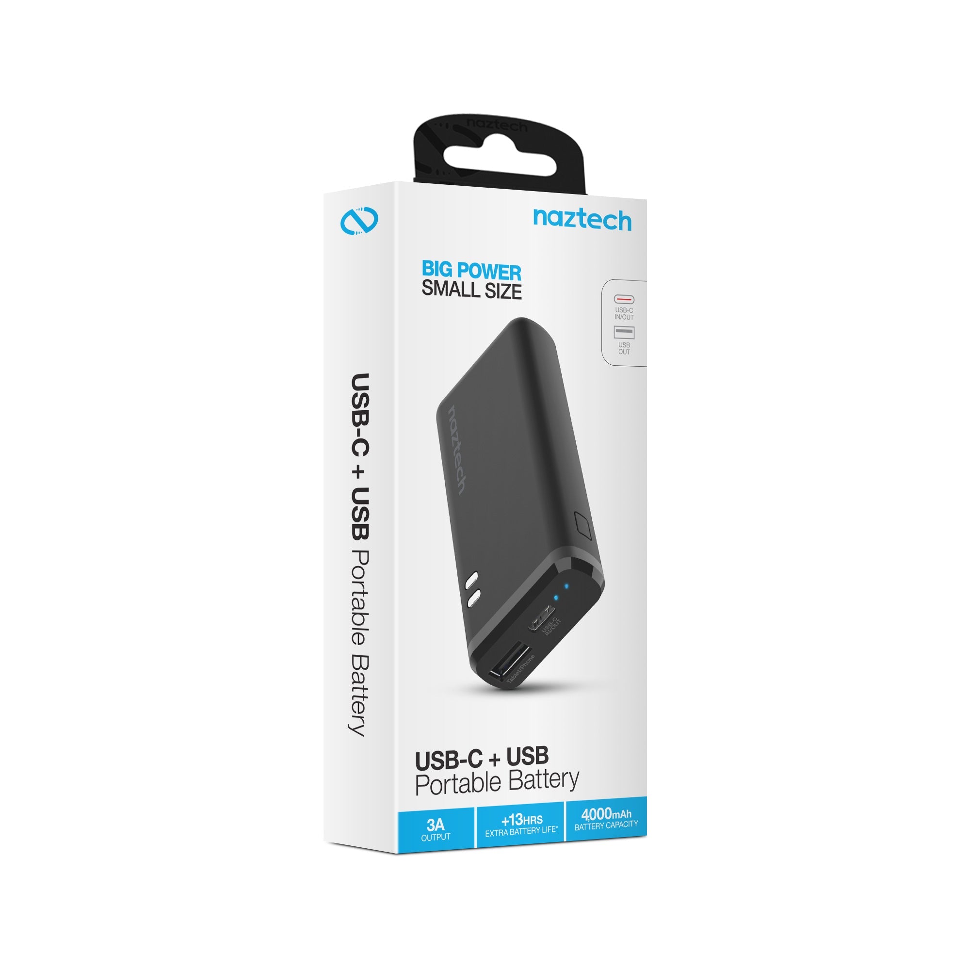 Naztech 4000mAh Power Bank