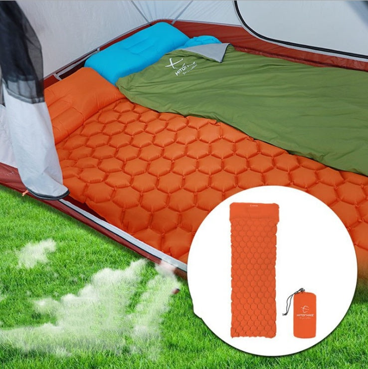 Inflatable Honeycomb Camping Mattress