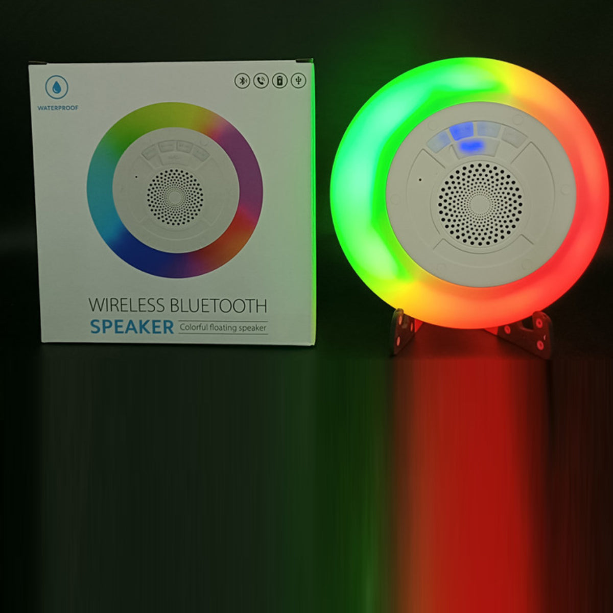 Floatilla Bluetooth LED Waterproof Speaker
