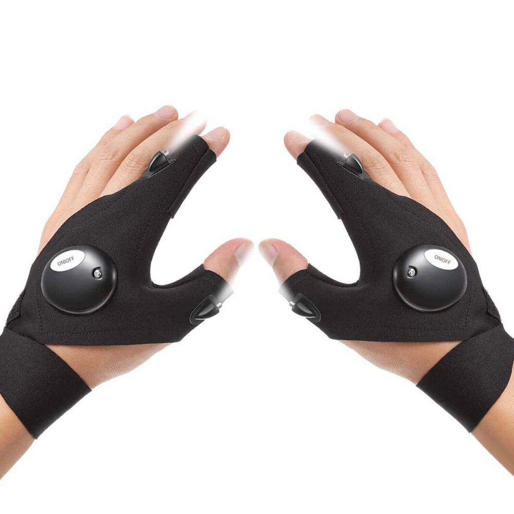 Multipurpose LED Flashlight Gloves