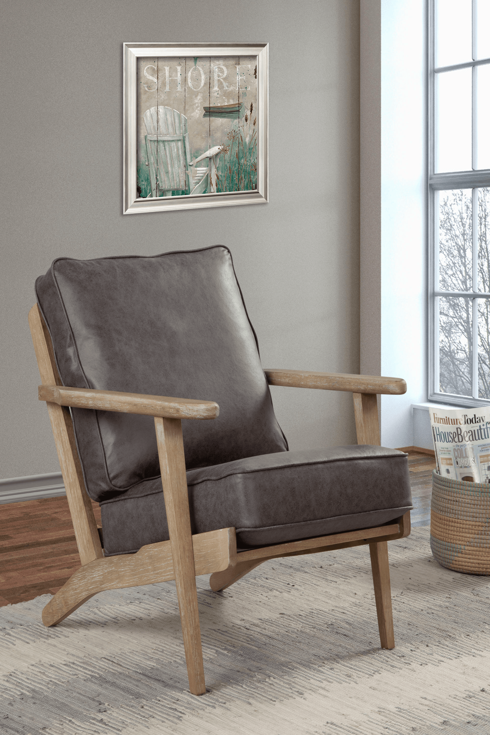 Artica Rustic Lounge Chair-2