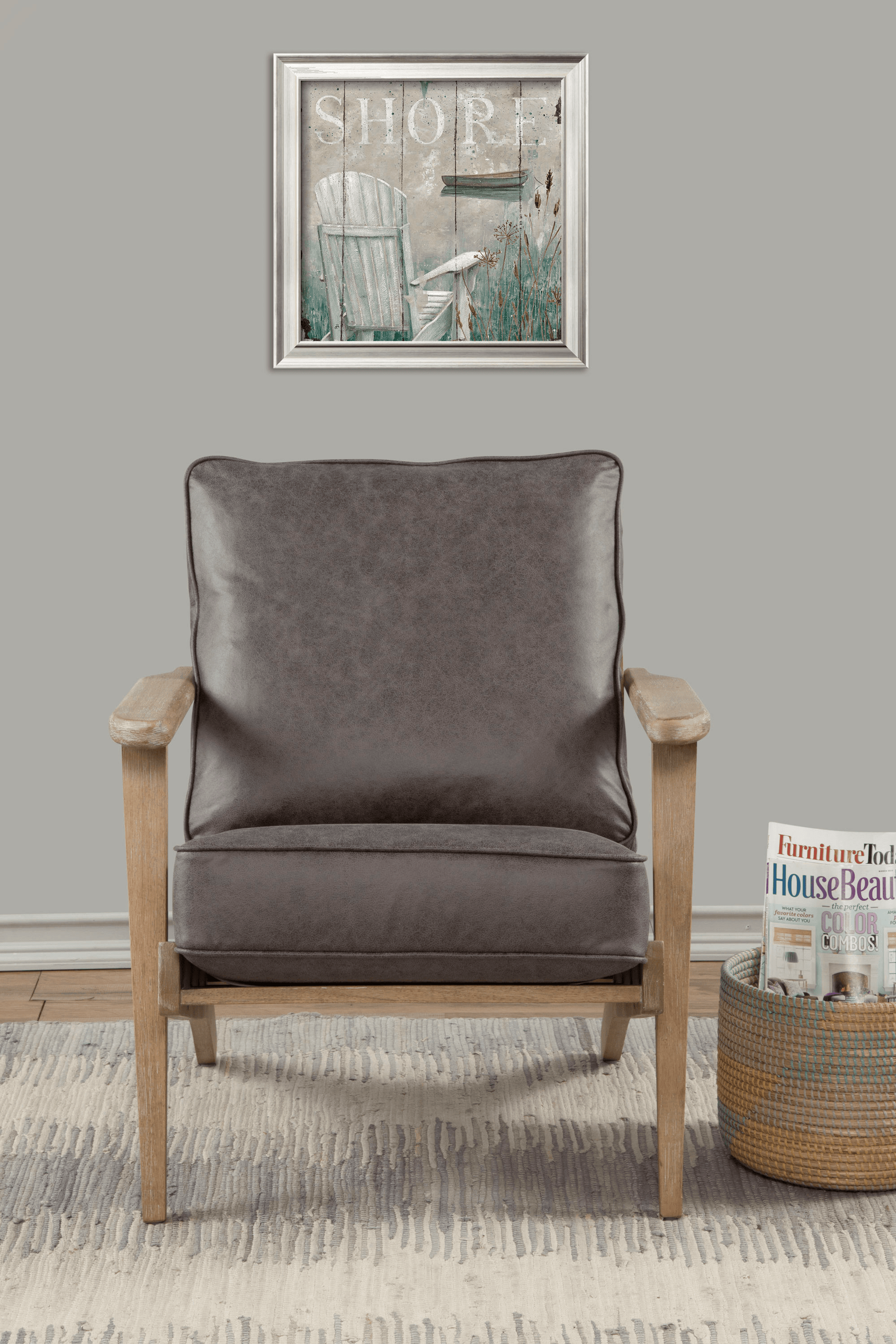Artica Rustic Lounge Chair-3