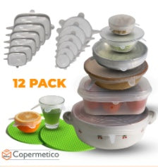 Stretch & Seal Food Covers 6 Piece Lids