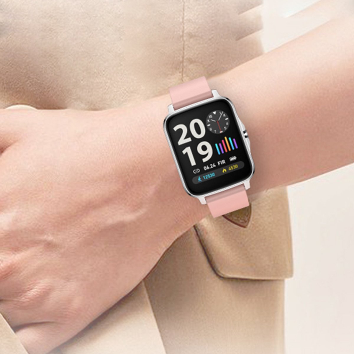 Lifestyle Smart Watch with Heart Health Monitor