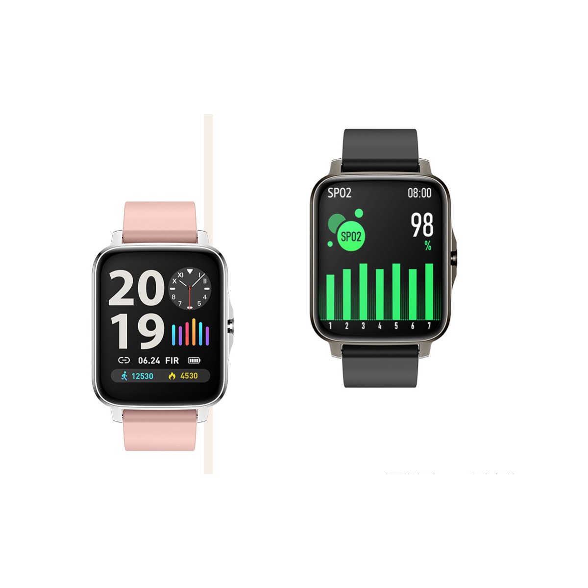 Lifestyle Smart Watch with Heart Health Monitor