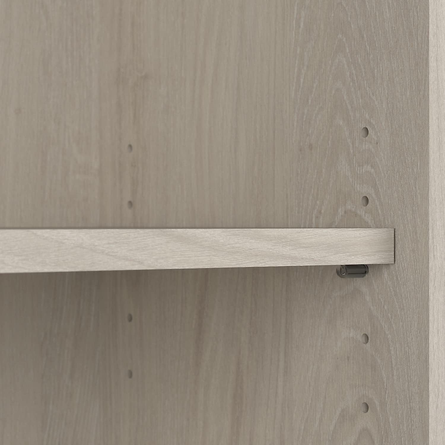 Tall 5 Shelf Bookcase in Linen White Oak Finish
