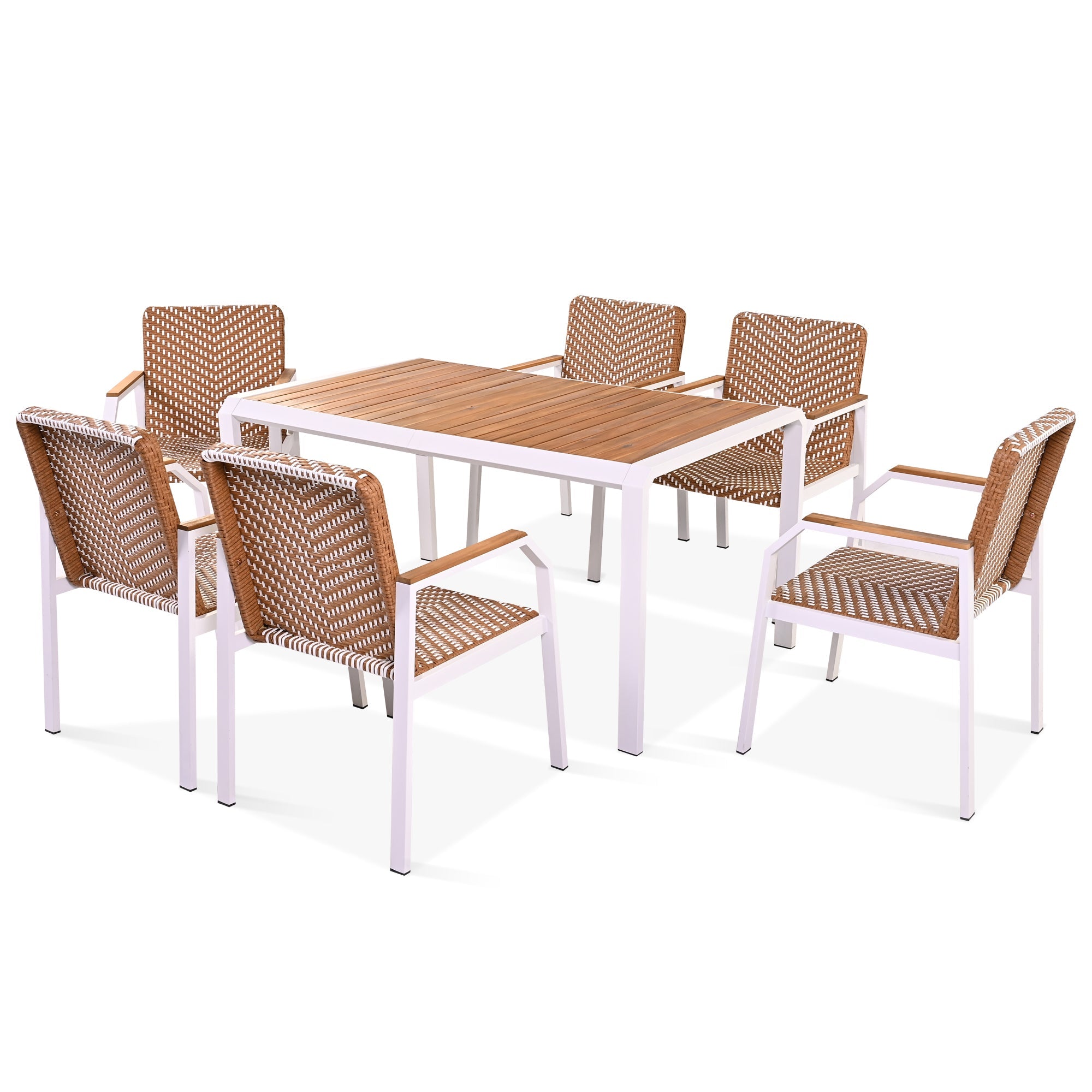 7-Piece Patio Dining Table Set