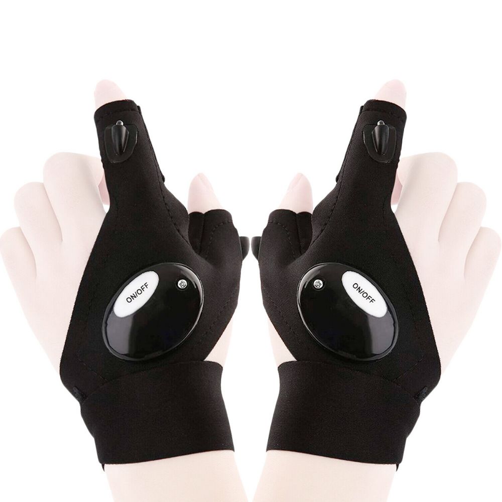 Multipurpose LED Flashlight Gloves