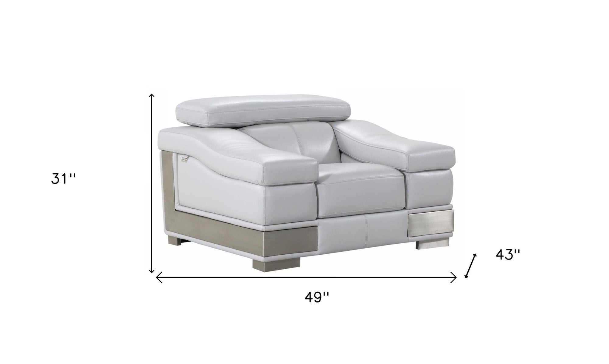 Adjustable Height Recliner Chair