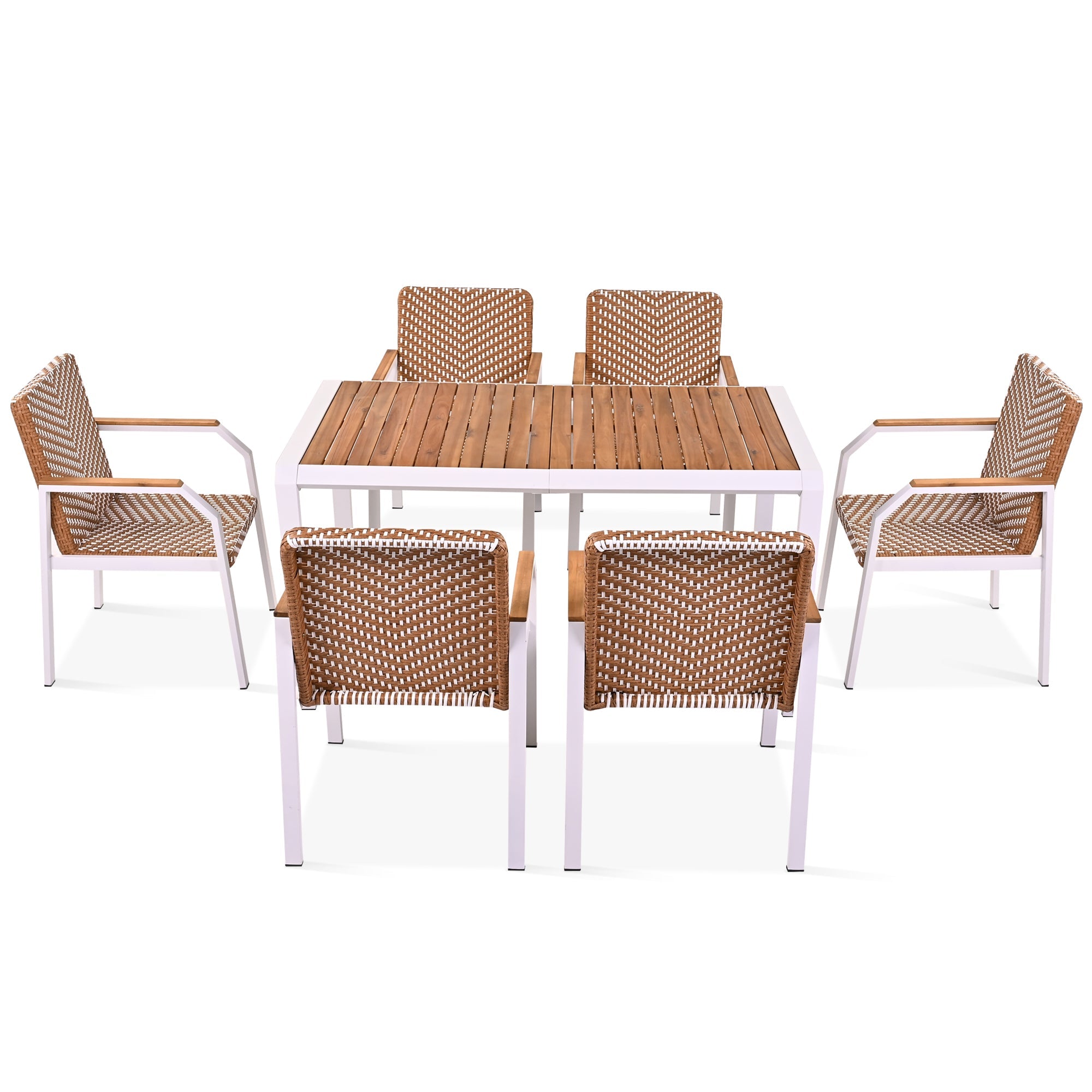 7-Piece Patio Dining Table Set