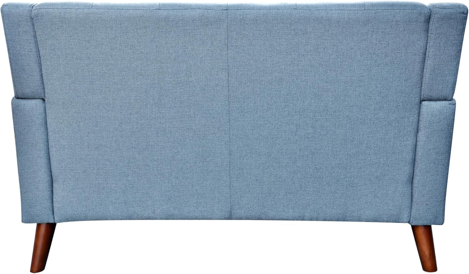 Blue Mid-Century Modern Loveseat