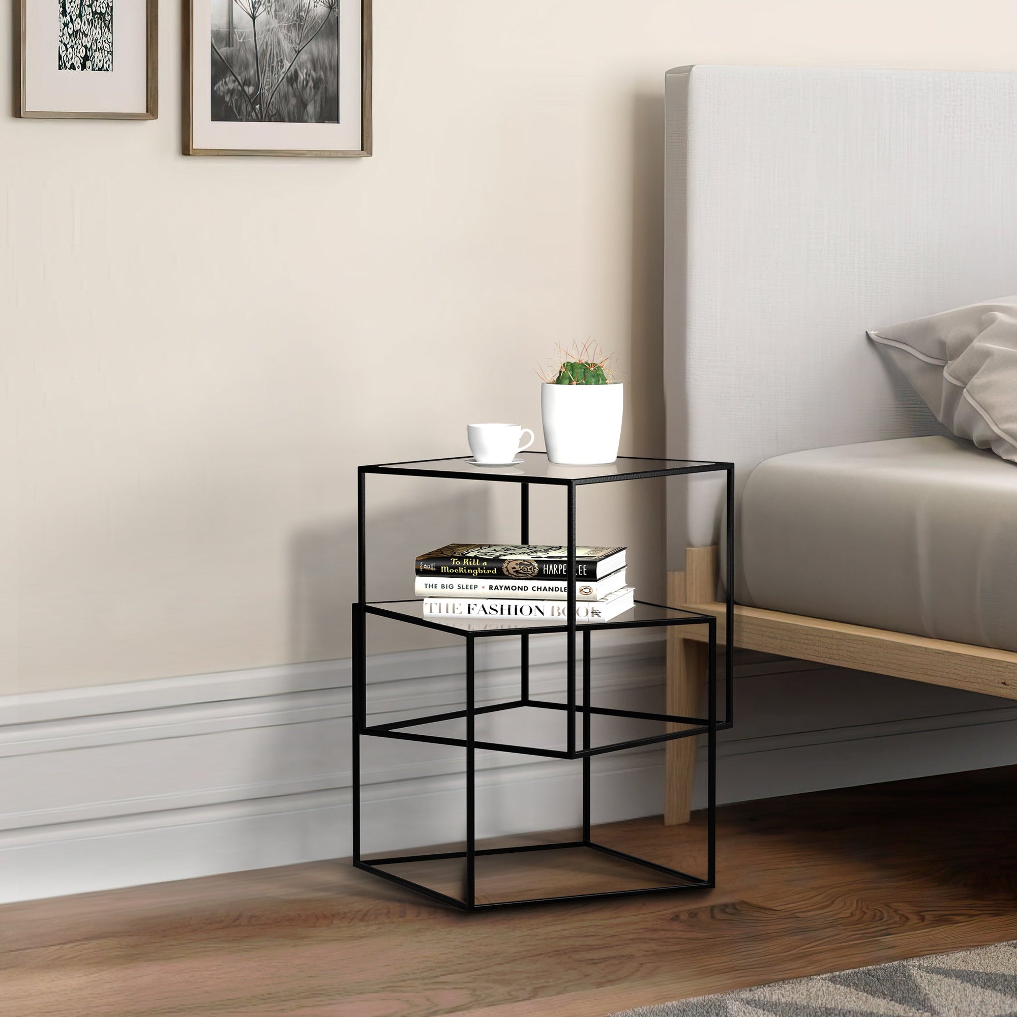 Slim Square plate Coffee Table-1