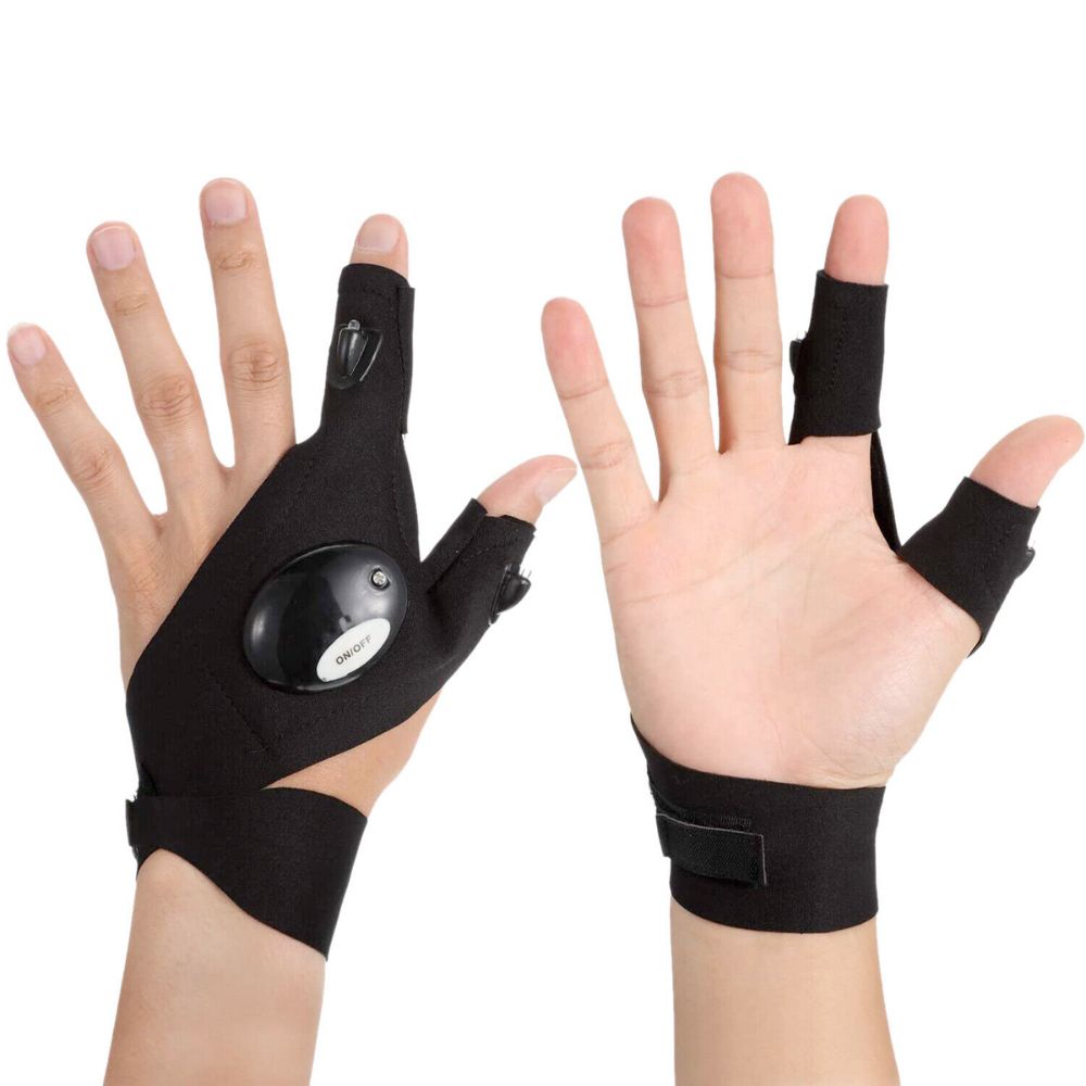 Multipurpose LED Flashlight Gloves