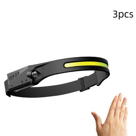 USB Rechargeable COB LED Headlamp