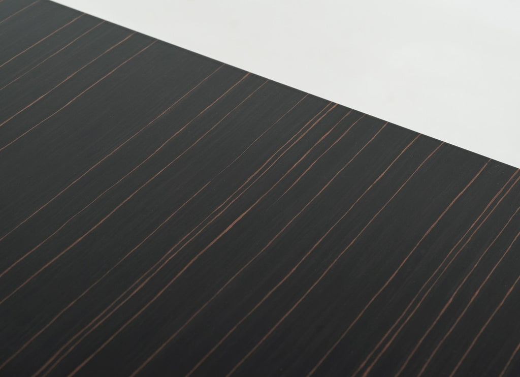 87" Ebony Dining Table-4