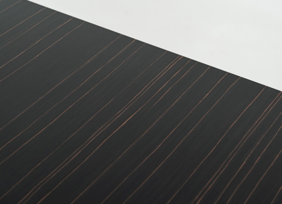 87" Ebony Dining Table-4