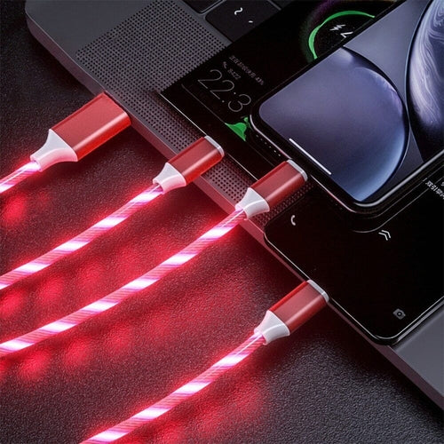 3-in-1 LED Fast Charging Cable Adapter