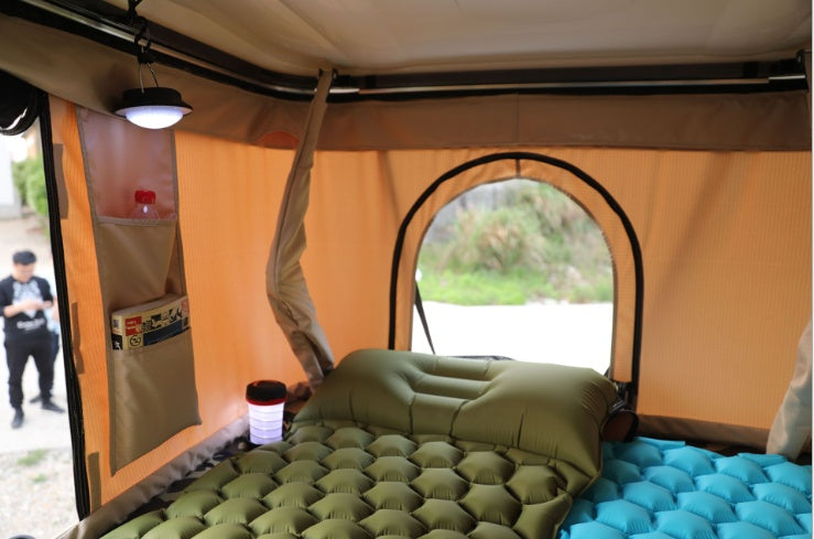 Inflatable Honeycomb Camping Mattress