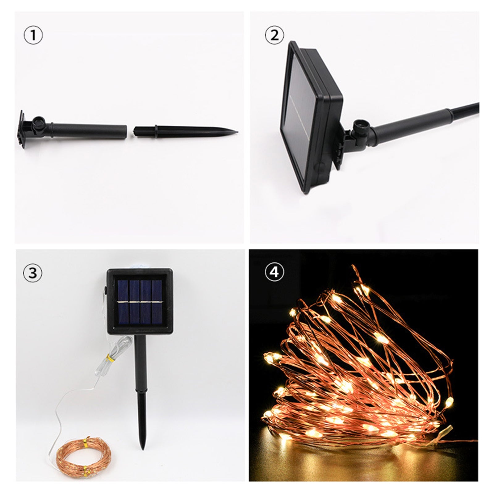 Solar Powered String Lights Decorations