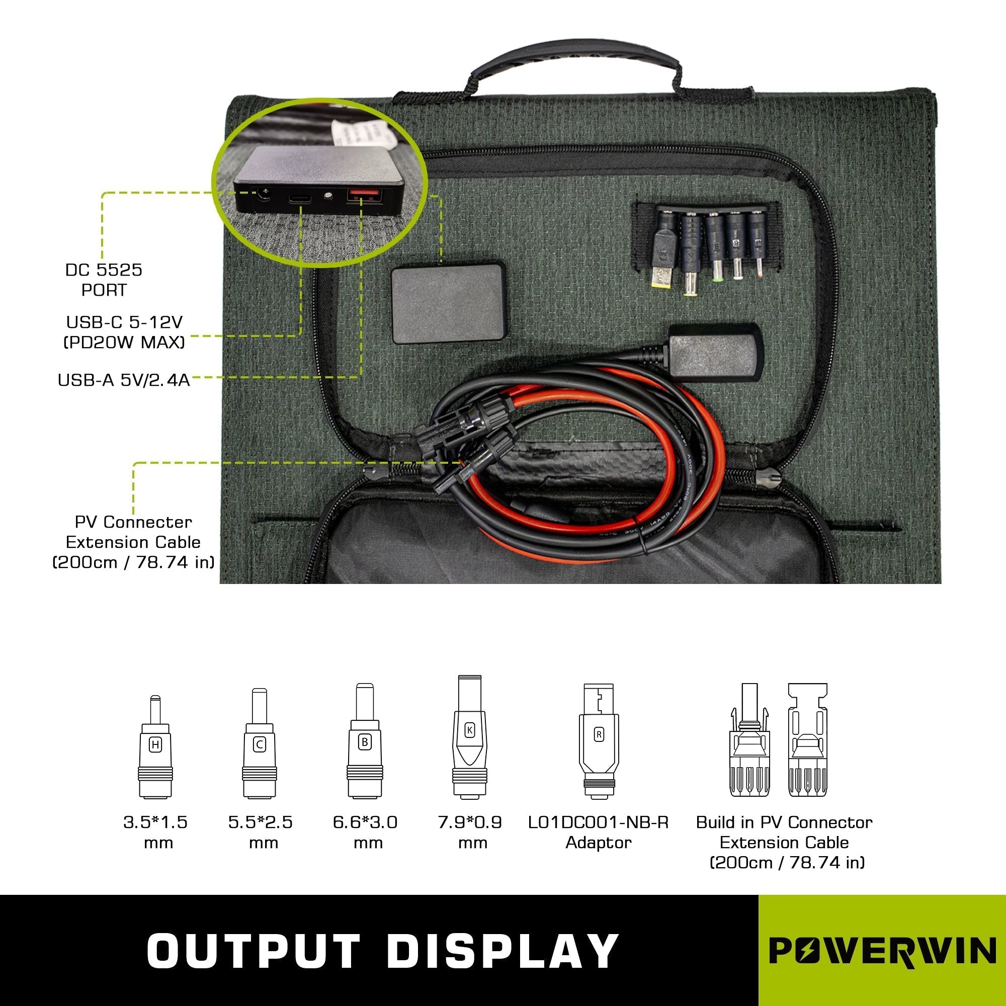 Foldable Solar Panel 3 Pack 330W