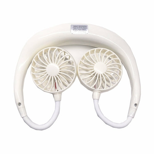 Double Cool Cordless Mini Collar Fan
