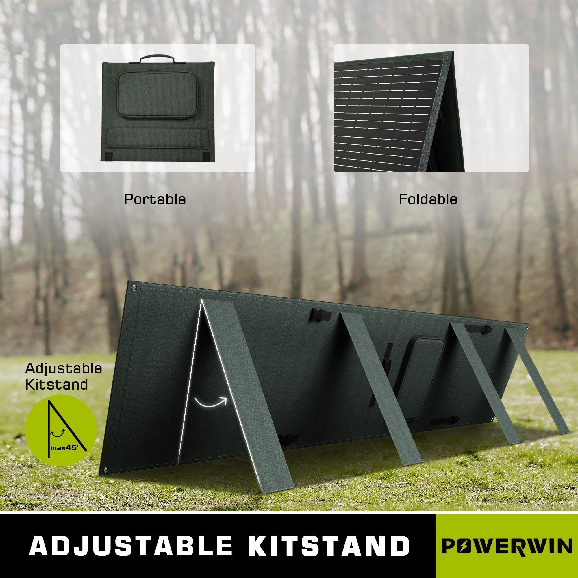 Foldable Solar Panel 3 Pack 330W